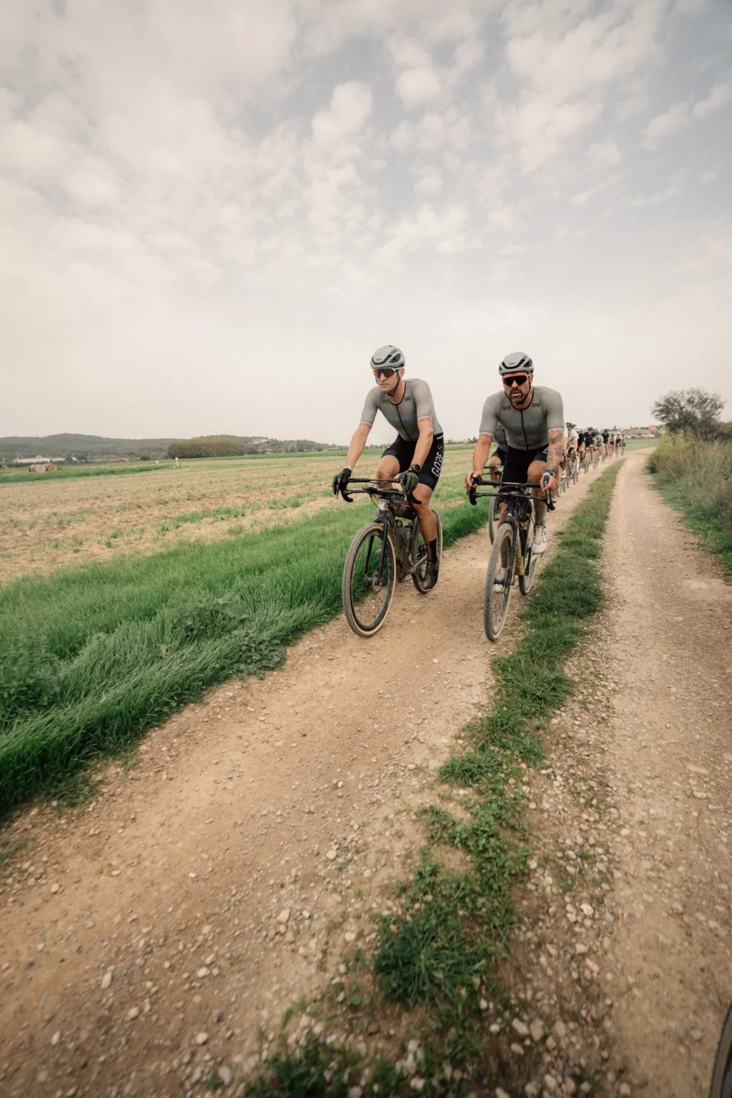 Zwei Gravelbiker